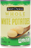 Whole White Potatoes - 15oz Can