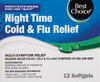 Night Time Cold & Flu  Relief Softgels, 12ct Box