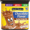 Chocolate Flavor Milk Mix - 30oz Container