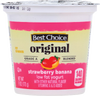 Original Strawberry Banana Yogurt - 6oz Cup