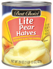 Lite Pear Halves