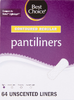 Light, Unscented Contoured Regular Pantiliners - 64ct Box