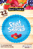 FRUIT SHAPE SNACKS