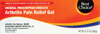 Arthritis Pain Reliever Gel - 3.53oz Box