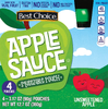 Unsweetened Applesauce Pouch - 4ct