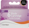 6 Blade Flexible Cartridges, 4ct Box