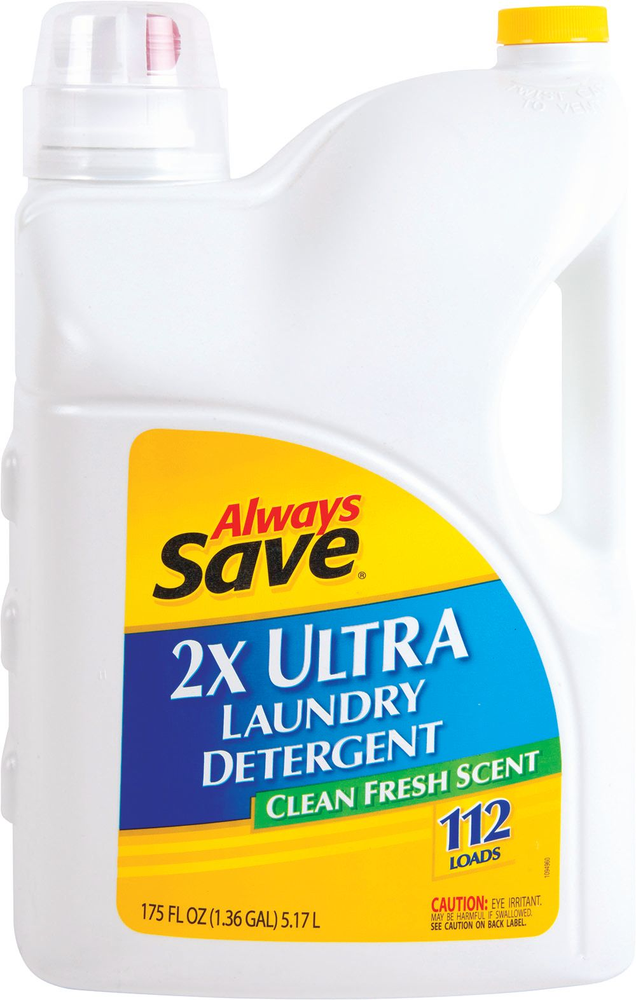 AL SAVE 2X CLEAN FRESH LIQ DET ( 175 OZ ) 0007003862278 – Always Save®