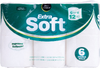Extra Soft Bathroom Tissue - 6ct Plastic Pack